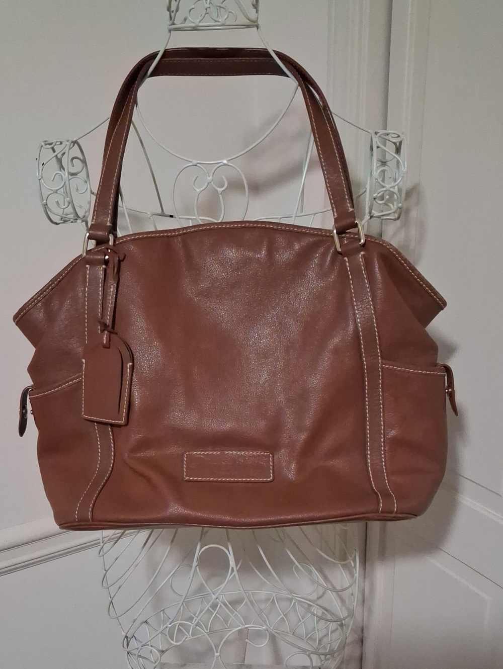 Classic Brown Women's Tote Bag - Stylish Everyday Carry